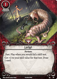 Arkham Horror: The Card Game - Lucky Card