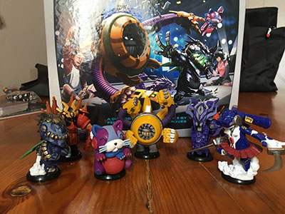 Gekido: Bot Battles - Figurines